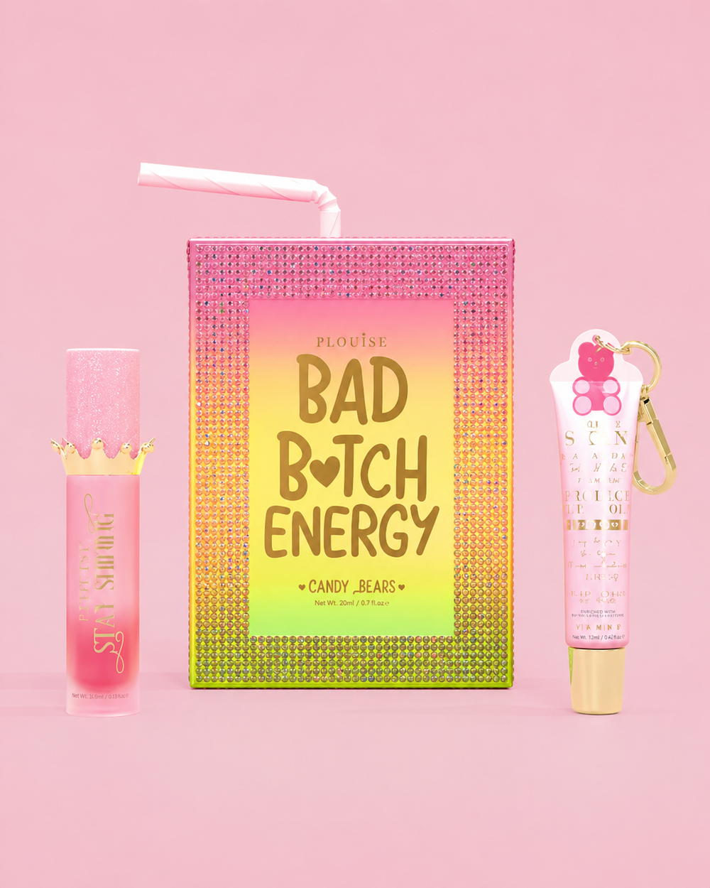 Duo de lèvres énergétiques Crystal Bad Bitch