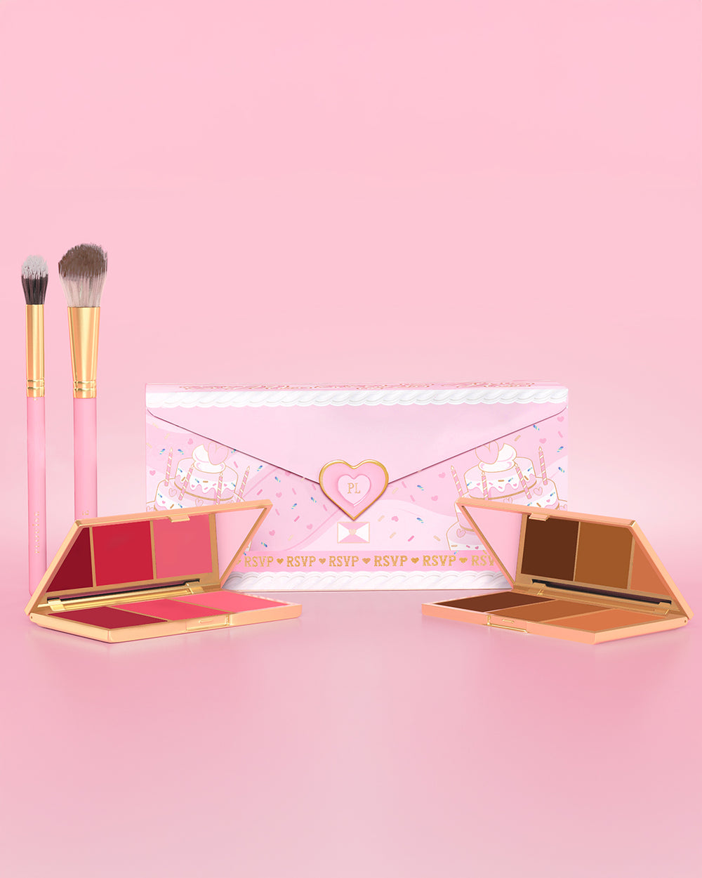 Je bent uitgenodigd als Blusher- en Bronzer-duo's
