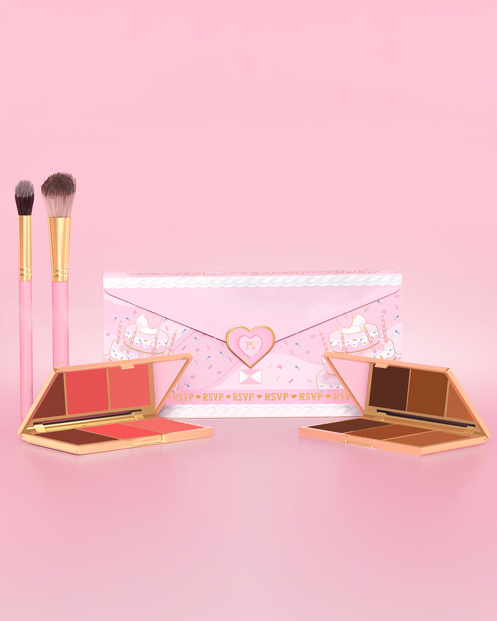 Je bent uitgenodigd als Blusher- en Bronzer-duo's