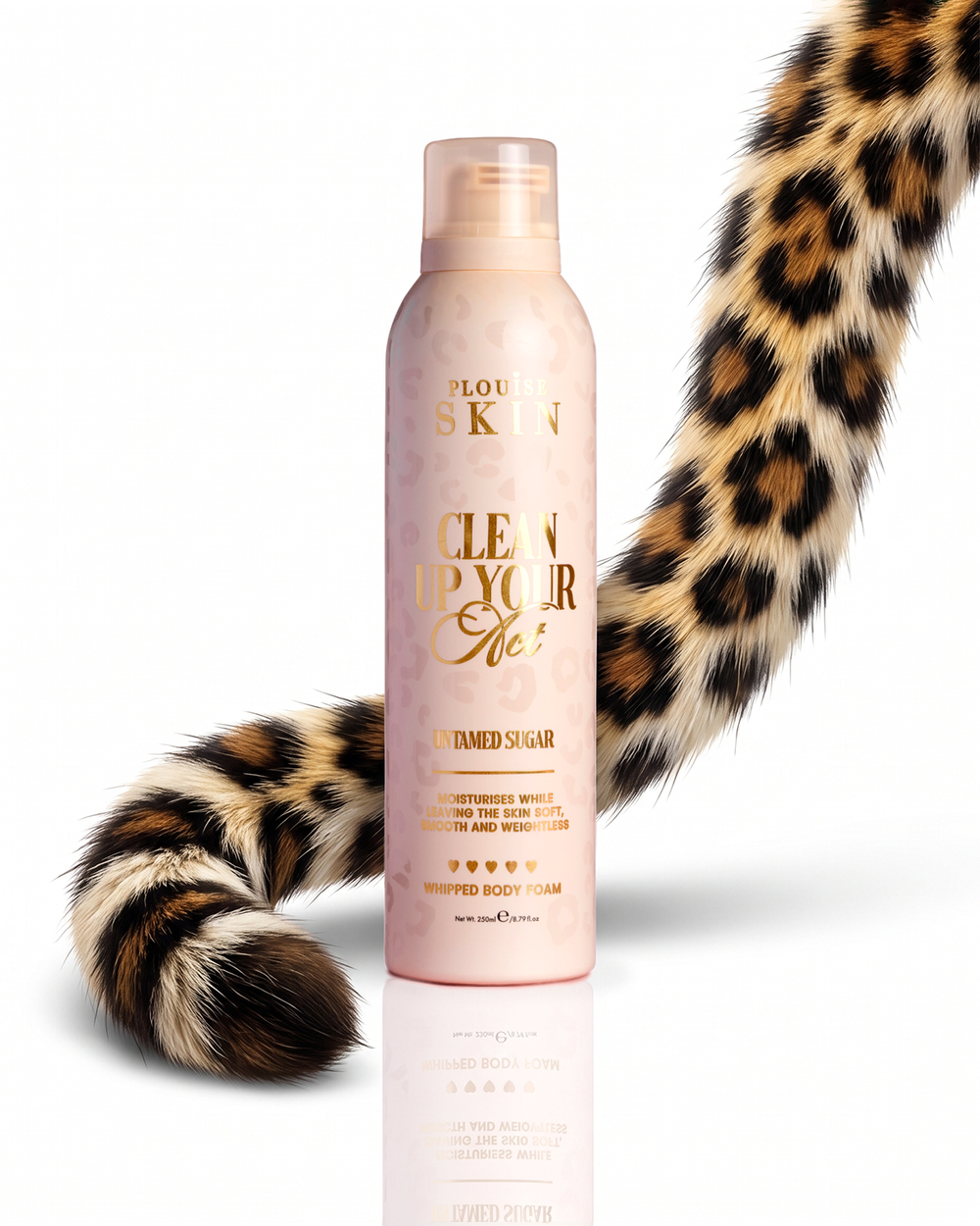 Cheetah Clean Up Your Act Opgeklopt lichaamsschuim