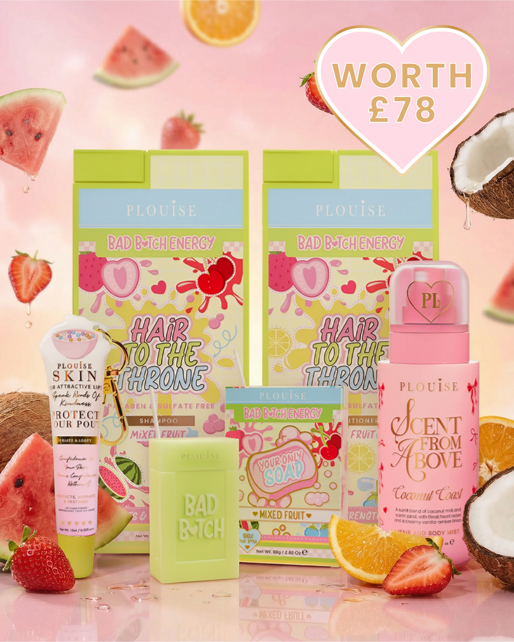 Coffret Wash Spritz & Kiss