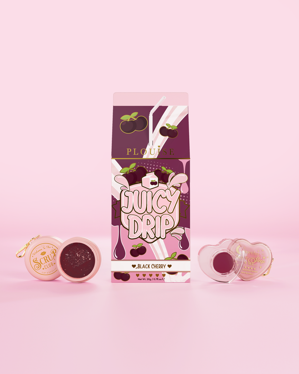 Juicy Drip Lip Scrub & Lipmasker Duo