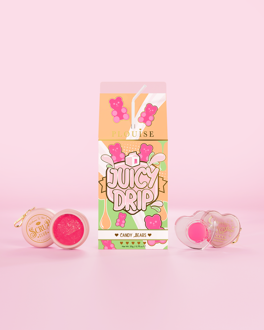 Juicy Drip Lip Scrub & Lipmasker Duo