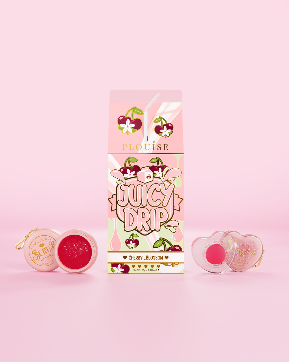 Juicy Drip Lip Scrub & Lipmasker Duo