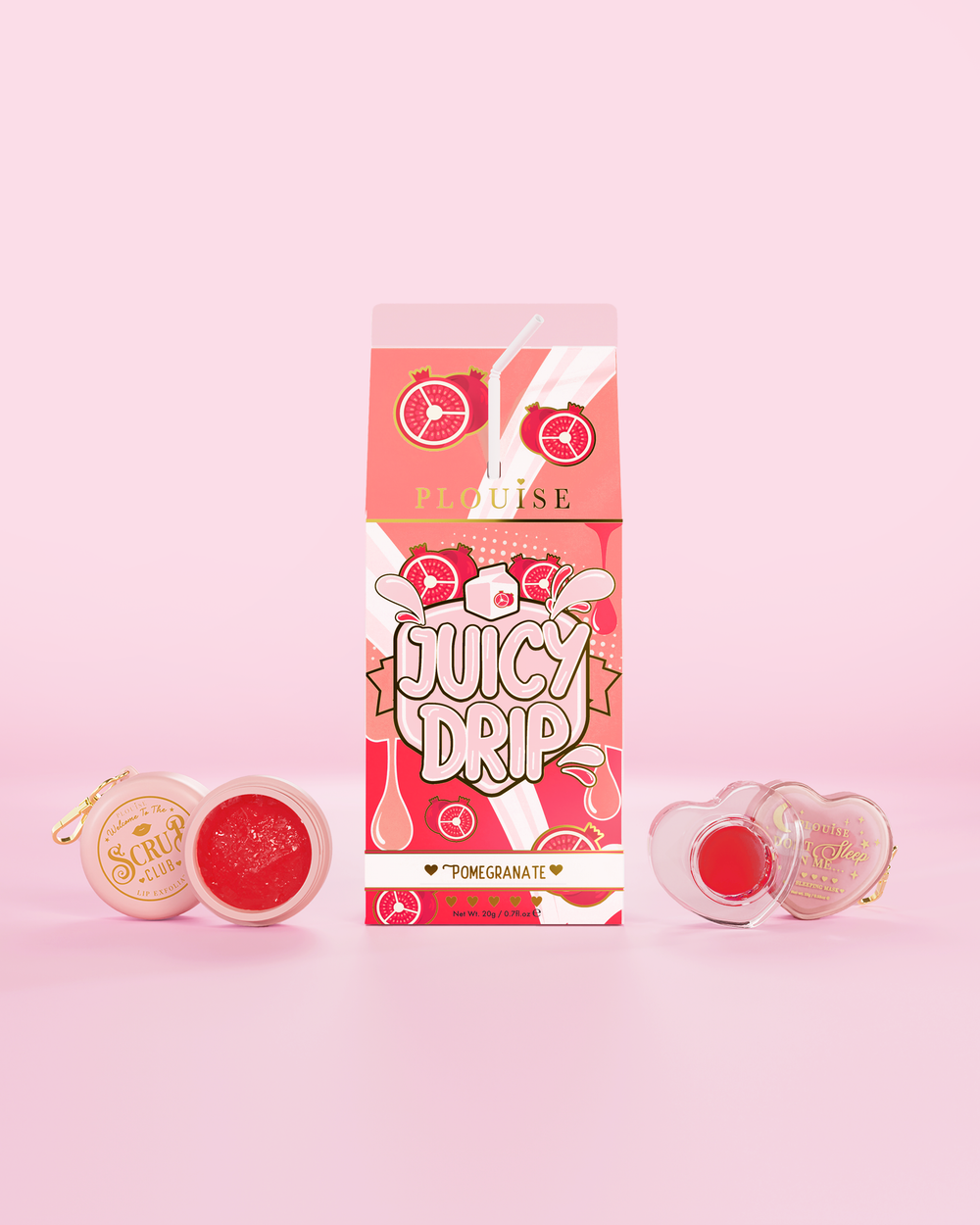 Juicy Drip Lip Scrub & Lipmasker Duo