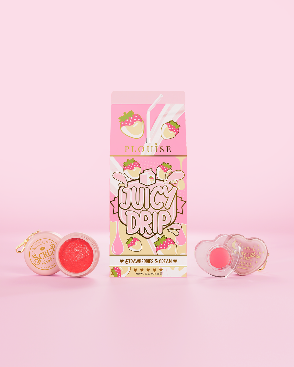 Juicy Drip Lip Scrub & Lipmasker Duo