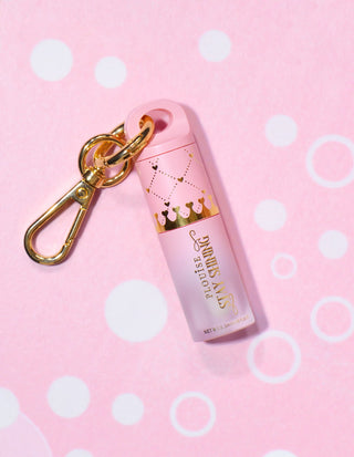 Porte-clés huile à lèvres rechargeable