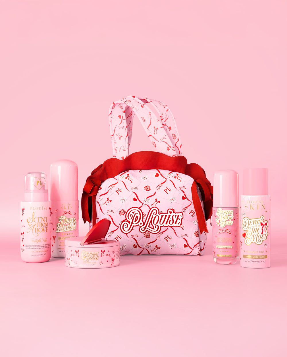 Skincare Essentials Kit & Bow Bag