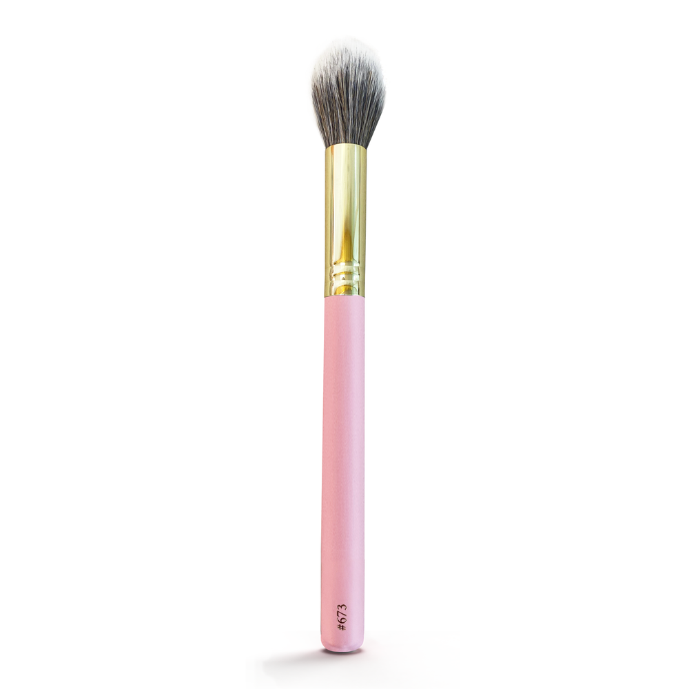 #673 Pinceau visage multi-usage moyen