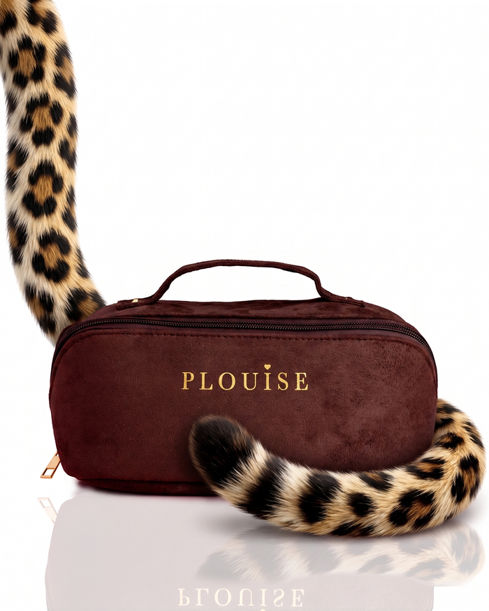 Cheetah Mode bruine make-uptas