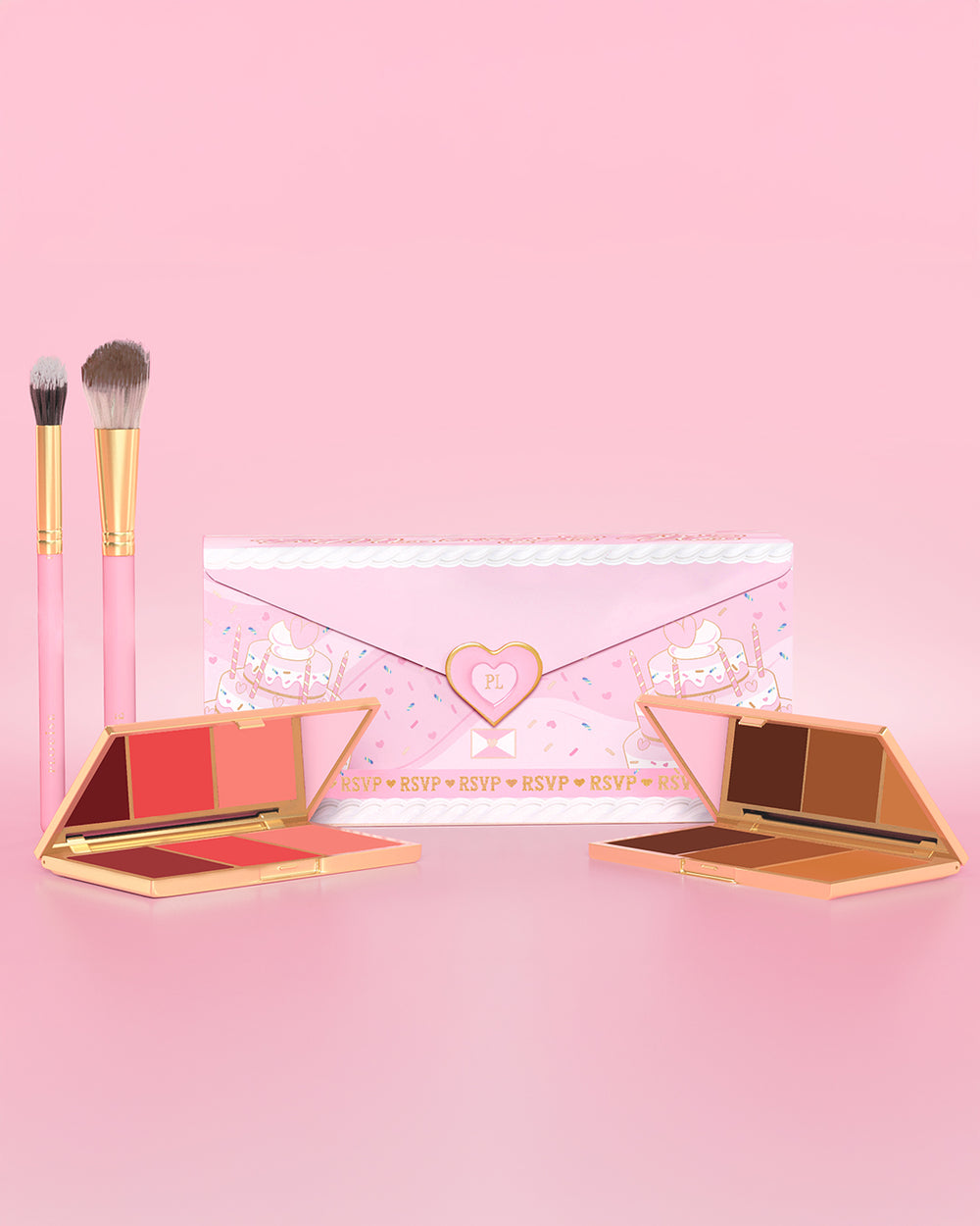 Je bent uitgenodigd als Blusher- en Bronzer-duo's