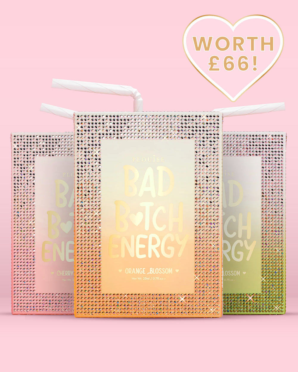 Crystal Bad Bitch Energy Trio