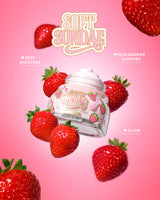 Crème hydratante fouettée à la crème glacée molle