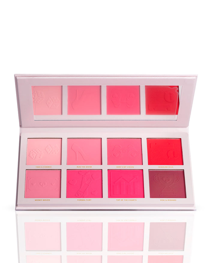 P.Louise-Back to Business a construit une palette de fards à joues différente