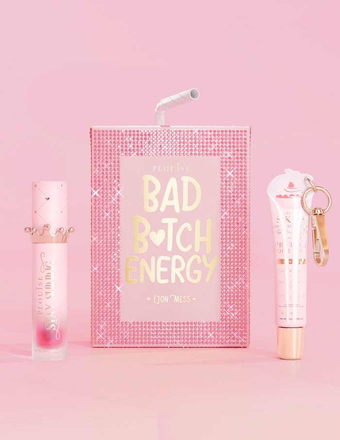 Crystal Lip Trio & handdesinfecterende spray PR-cadeauset