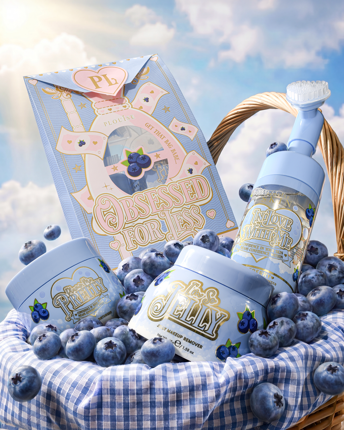 P.Louise Blueberry Obsessed For Less huidverzorgingsset met dubbele hydratatie en hydratatie
