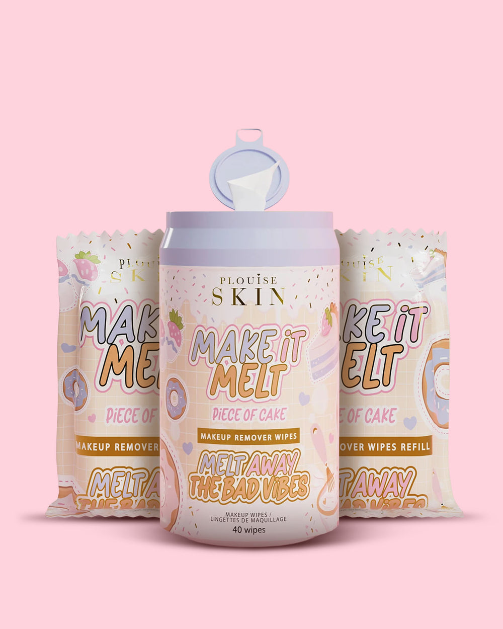 Make It Melt Make-up Remover Wipes-bundel
