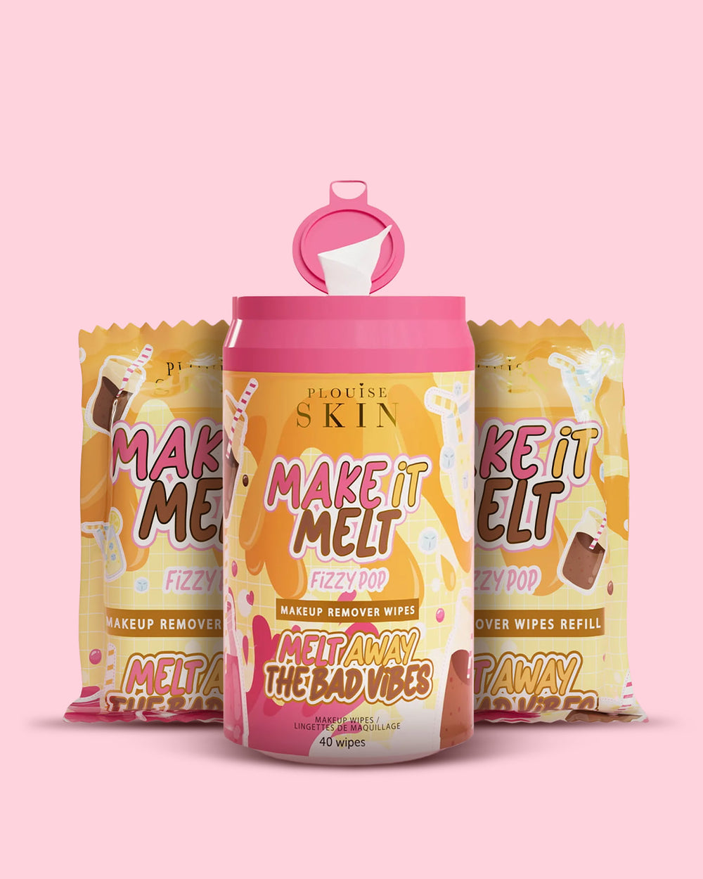 Make It Melt Make-up Remover Wipes-bundel