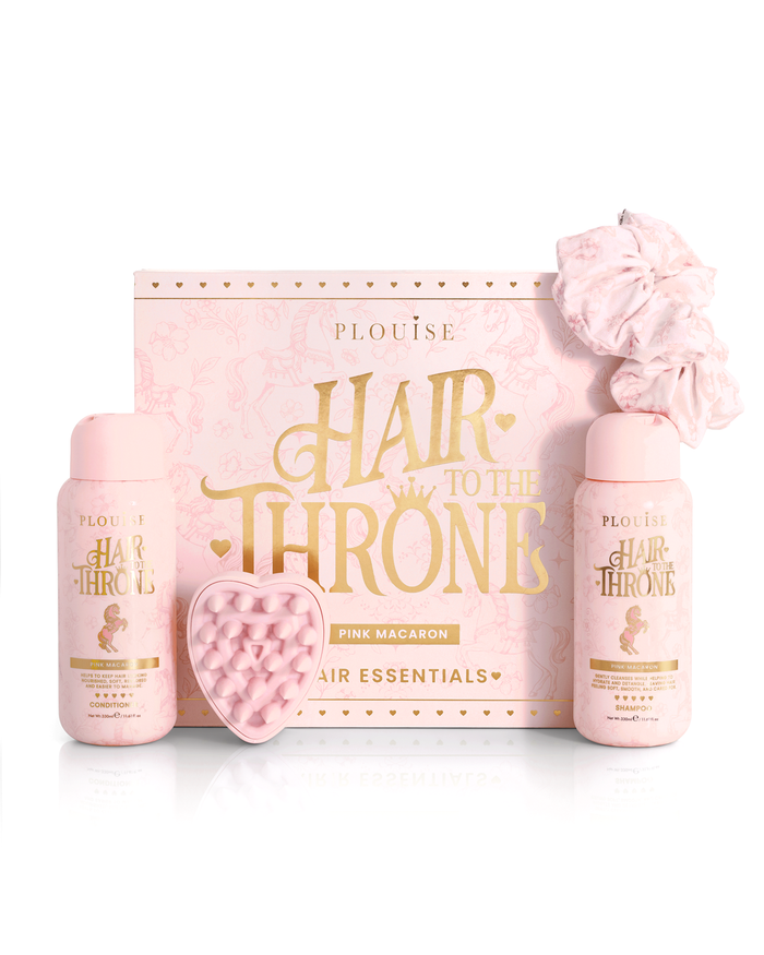 Hair To The Throne Pink Macaroon haarverzorgingsset