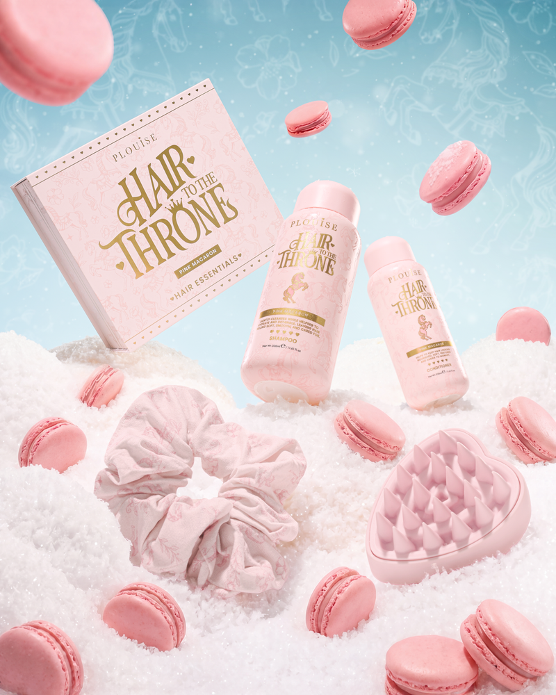 Hair To The Throne Pink Macaroon haarverzorgingsset