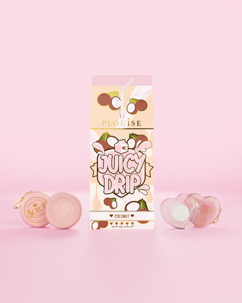 Juicy Drip Lip Scrub & Lipmasker Duo