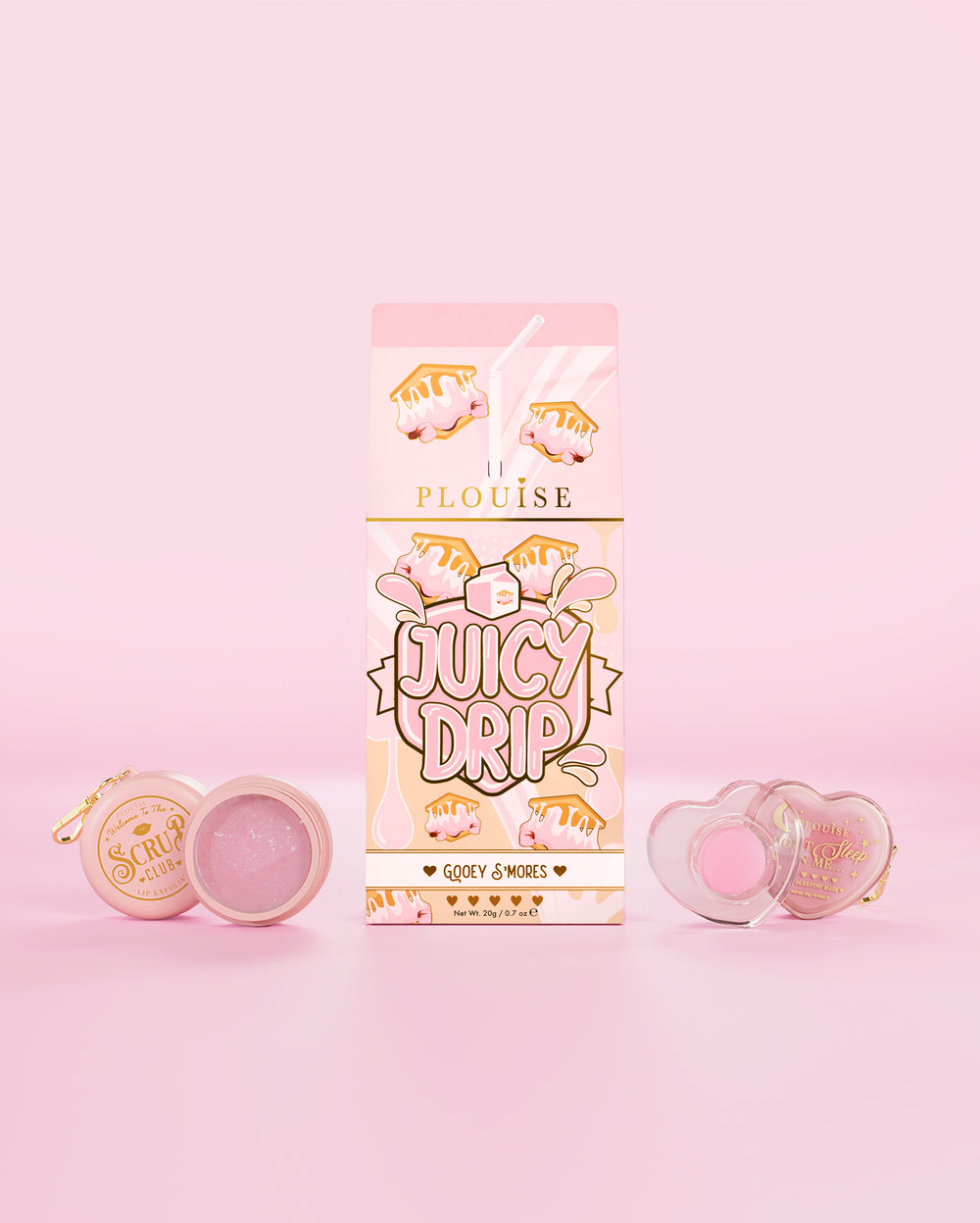 Juicy Drip Lip Scrub & Lipmasker Duo