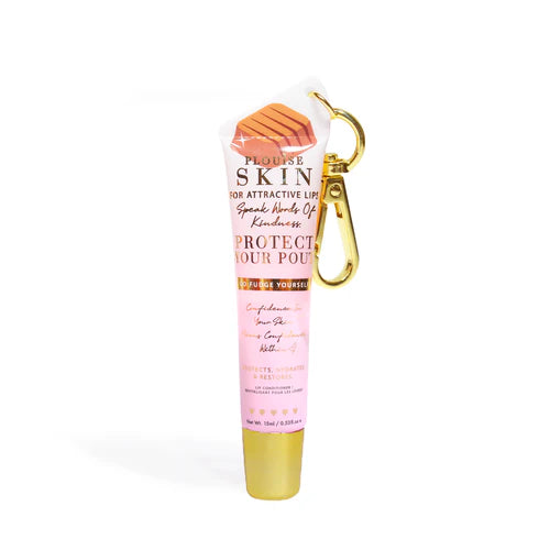 Bescherm uw pruillip-sleutelhangerlipconditioner