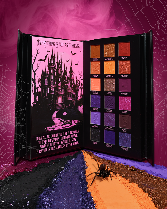 Eng verhaal eindigend Halloween-palet