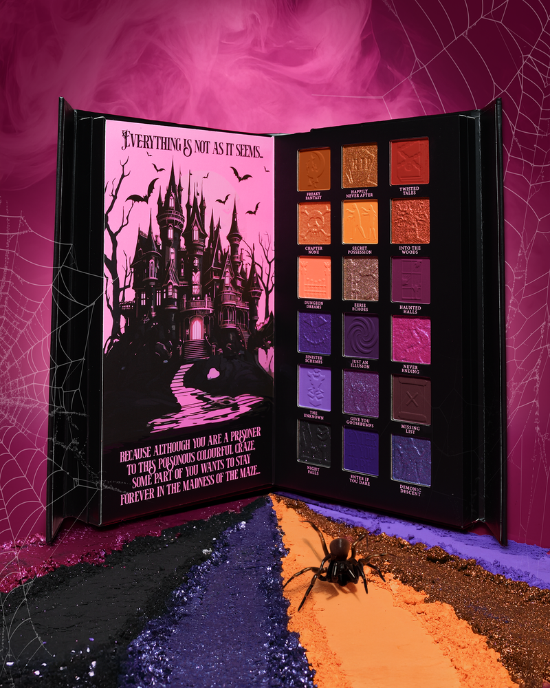 Eng verhaal eindigend Halloween-palet