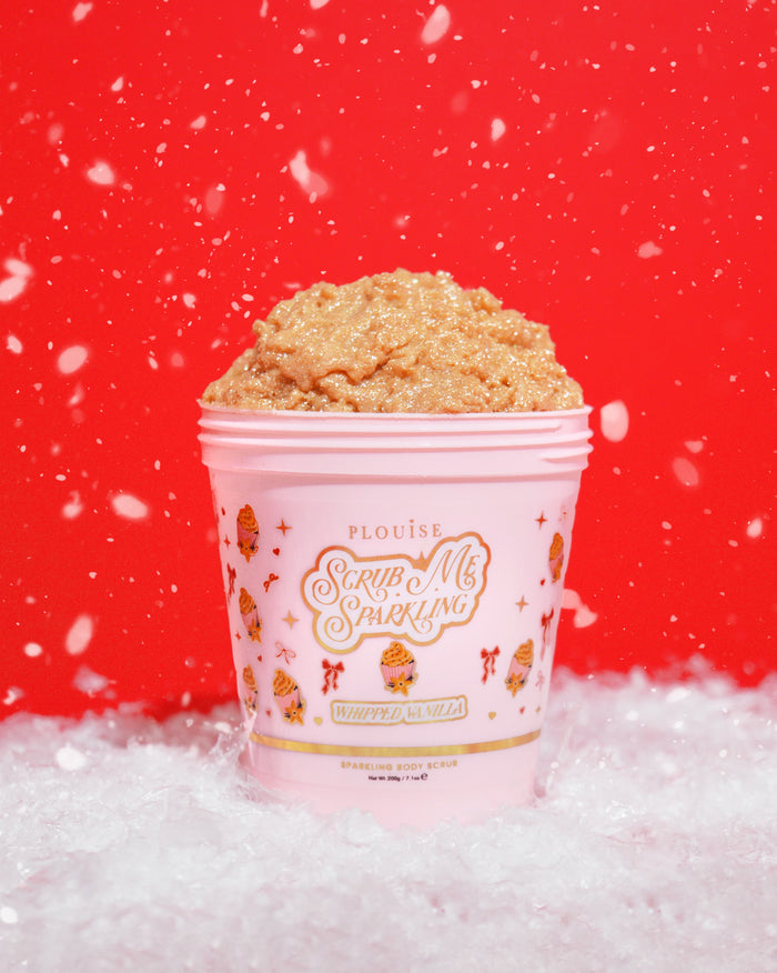 Scrub Me sprankelende bodyscrub - slagroomvanille