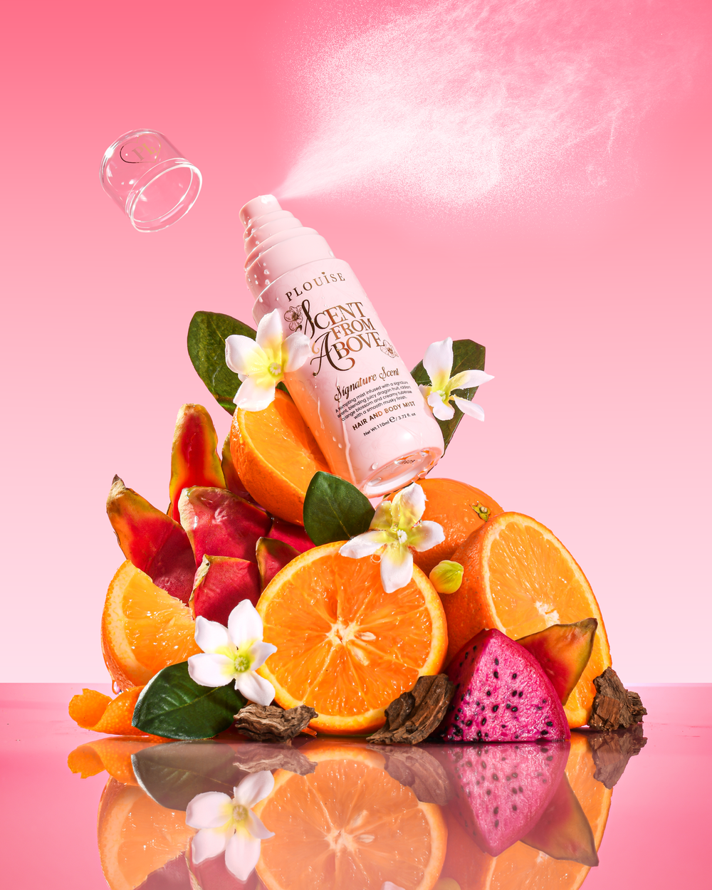 Ensemble de soins capillaires au parfum signature