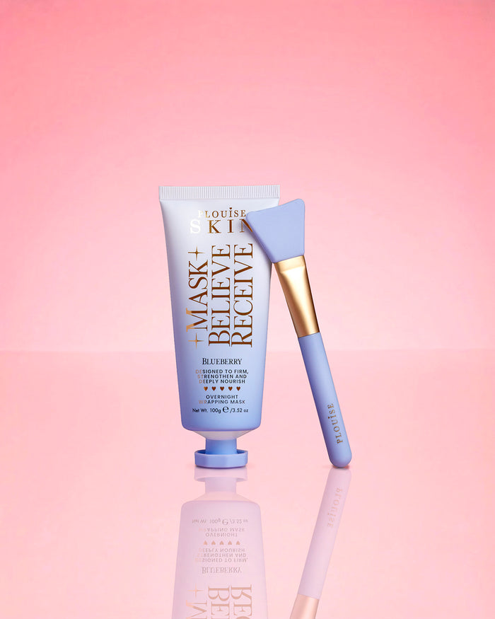 P.Louise Blubeerry Mask Believe Ontvang 's nachts inpakmasker