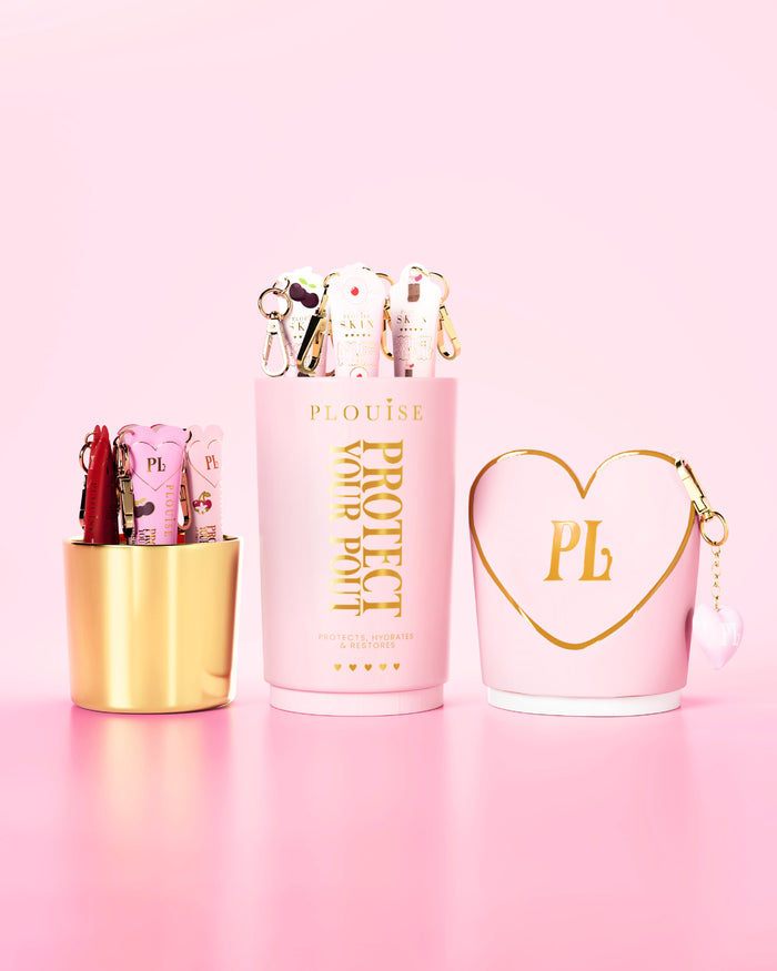 Bescherm uw Pout Cherry Lip Conditioner XL PR-cadeauset