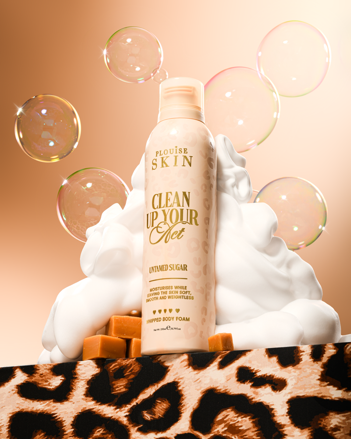 Cheetah Clean Up Your Act Opgeklopt lichaamsschuim