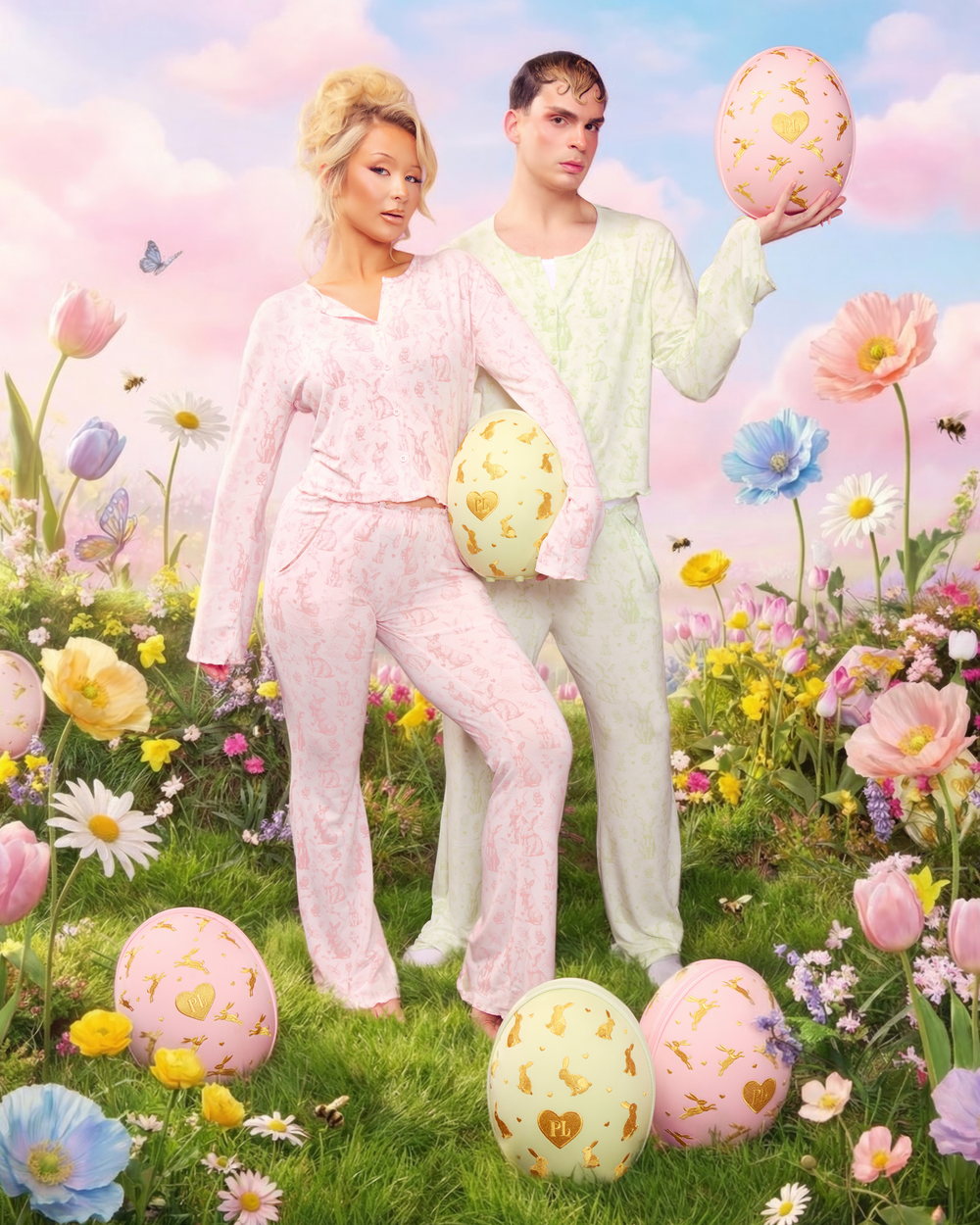 Somebunny Loves You Bunny Pyjamas
