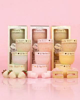 Stap in de Self-Care Bath & Body Trio-bundel