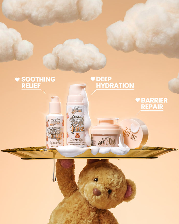 Le kit de démarrage de soins de la peau le plus doux au toucher et un petit sac imprimé - PRÉCOMMANDE