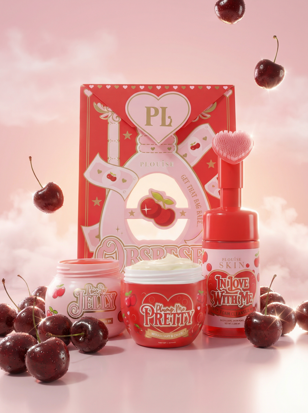 Offre groupée Cherry Glow à moindre coût