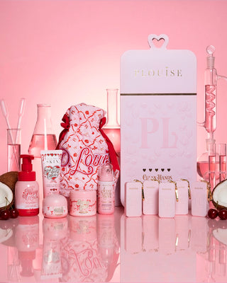 Satijnen cadeauset voor lichaams- en handverzorging