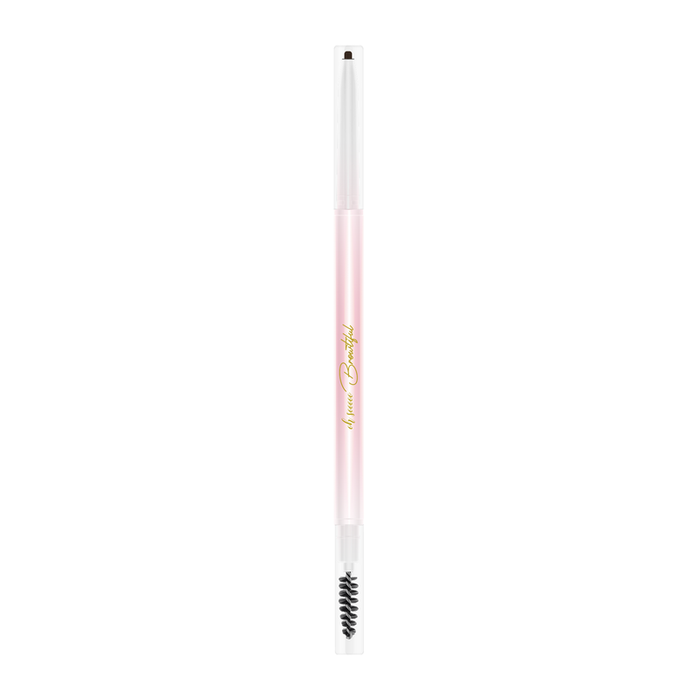 Crayon à sourcils de précision avec pinceau