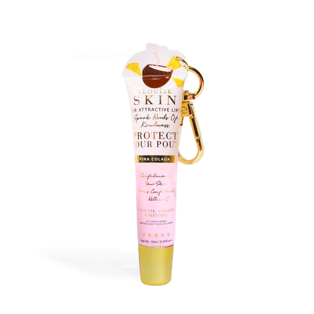 Protégez votre après-shampooing pour les lèvres en porte-clés Pout